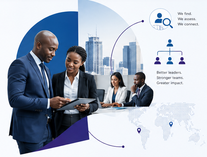 Strategic talent advisory — we find, assess, and connect leaders across East Africa
